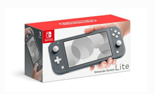 SwitchLITE 新品です。