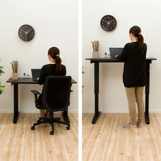 ニトリ 昇降デスク マーフィー2 120 DBR | amidomil.com.br