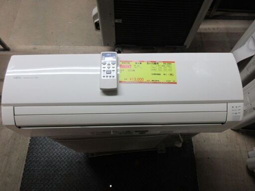 K02135　富士通　中古エアコン　主に10畳用　冷2.8kw／暖3.6kw