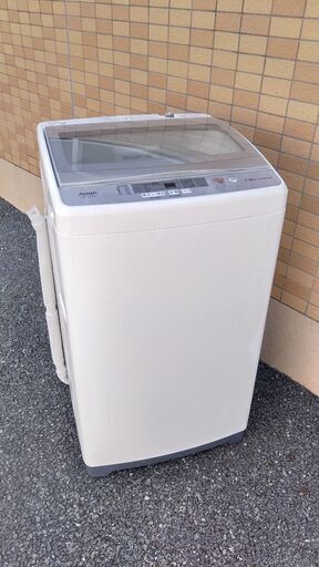 【お値下げ致しました！】高年式！！ AQUA 洗濯機 AQW-GS70H 7kg 2020年製　美品　売ります。地域限定設置費込み！