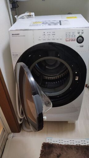 シャープ ドラム式洗濯乾燥機 ES-W90