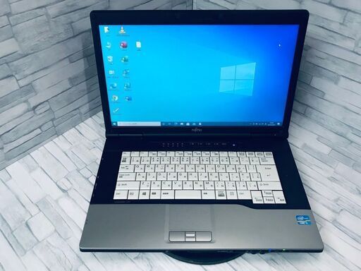 富士通 win10 Core i5 4GB 500GB office365 状態良好品