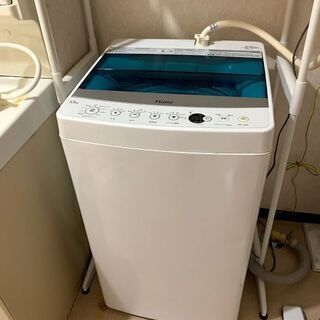 【苫小牧バナナ】民泊使用品 ハイアール 5.5kg洗濯機 JW-...