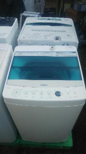 ハイアール 洗濯機 4.5キロ 2018年製