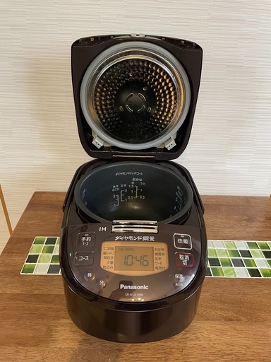 【2021年1月購入】Panasonic IH炊飯器(5.5号)
