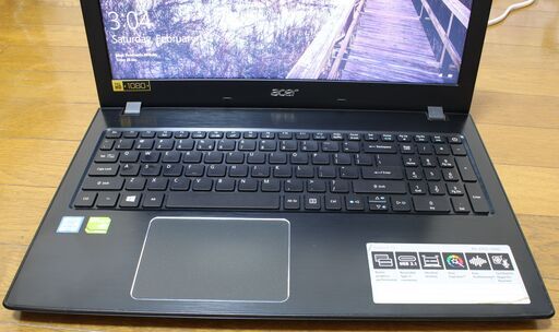 ACER E5  ゲームノートブック NVIDIA GEFORCE940MX(2GB GDDR5) 16GB-DDR4 RAM 256GB M.2 SSD 1TB HDD ACER E5 ゲームノートブック NVIDIA GEFORCE940MX(2GB GDDR5) 16GB