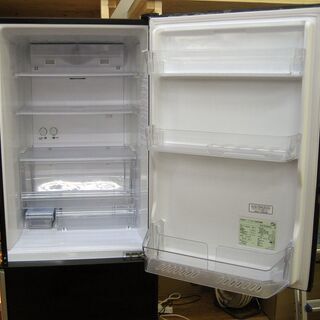 冷蔵庫 275L 2016年製 2ドア AQUA AQR-SD28E(K) 黒 ブラック 200L 