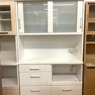 ☆ジモティ割あり☆ミラー付きワードロープ 高さ190(H)× 幅91(W)× 奥行 