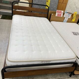 【愛品館 江戸川店】ニトリ　セミダブルベッド　ID:153-007506-007　配送可