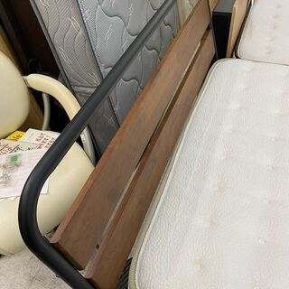 【愛品館 江戸川店】ニトリ　セミダブルベッド　ID:153-007506-007　配送可