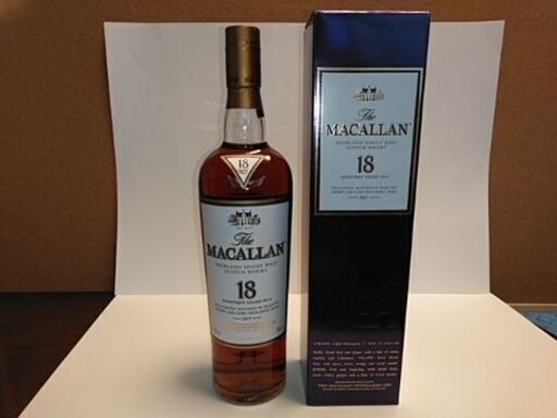 ウイスキー MACALLAN18