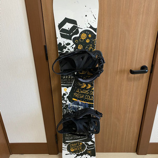 スノーボード板　FTWO TNT 151  バインディング　サロモン