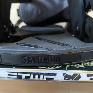 スノーボード板　FTWO TNT 151  バインディング　サロモン