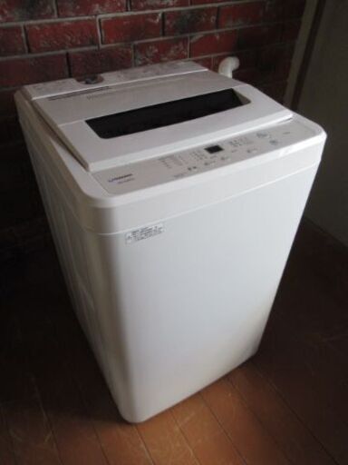 美品 マクスゼン 全自動洗濯機 7.0kg JW70WP01 2019年製 動作確認済