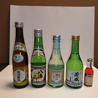 日本酒（300ml）4本　おまけ付