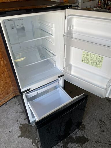 冷蔵庫 U-ING ユーイング UR-F123K(W) 2018年製 2D 123L 白 中古品