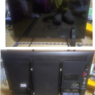 高画質！40インチフルHD液晶テレビ「SONY BRAVIA」外付けHDD録画可能！録画用HDD付属！