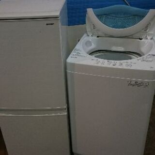 SHARP冷蔵庫2018年製、東芝洗濯機2017年製