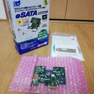 ラトックシステム　eSATA SATA 増設ボード　REX-PE...