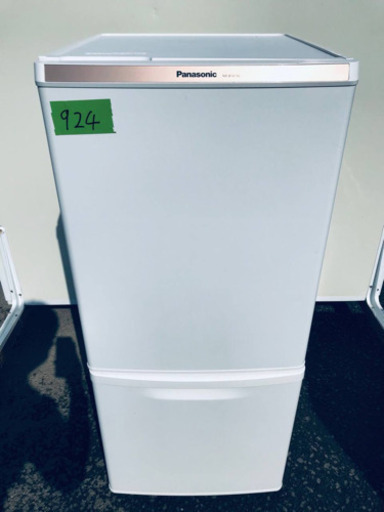 924番 Panasonic✨ノンフロン冷凍冷蔵庫✨NR-B147W-W‼️