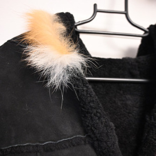 【新品未使用】リアルムートンコート