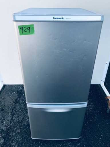 929番 Panasonic✨ノンフロン冷凍冷蔵庫✨NR-B145W-S‼️