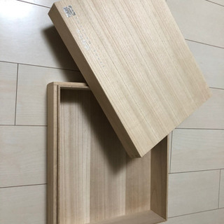 【ネット決済】【無料】木製の空き箱　