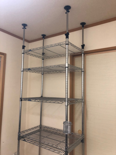 ルミナススリム天井突っ張りラック 各種パーツセット