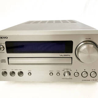 オンキョー ONKYO CD/FMチューナーアンプ 60W+60W CR-D1 - オーディオ
