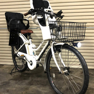 電動自転車☆ブリヂストン ハイディⅡ 3人乗り 8.7ah☆ 電動アシスト自転車