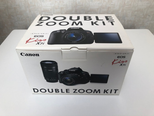Canon EOS kiss x7i Wズームキット+レンズ2本+wifiカード | www.mj