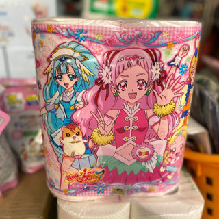 🍀プリキュア トイレットペーパー 4巻セット