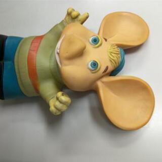トッポジージョ　古いソフビ人形　当時物　指人形　手踊り