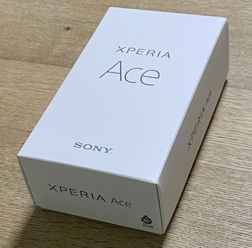 【新品未使用 2021/2購入】 Xperia Ace ソニー SONY　ホワイト 本体 SIMフリー ②