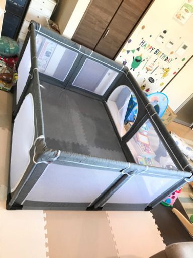 ベビーサークル　大きめ　美品
