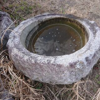 石の水鉢 - 浜松市