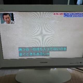 toshiba テレビ  19型  19a8000