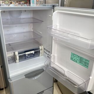 日立 3ドア冷蔵庫 2013年製 R-S270DMV 中古 中型冷蔵庫 日立 真空チルド 265L 3ドア R-S270DMV-HM 2013