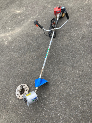 エンジン式刈払機+うね草取りまー β ダブル