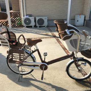自転車　3人乗り自転車　デリシアデュアル　ホダカ
