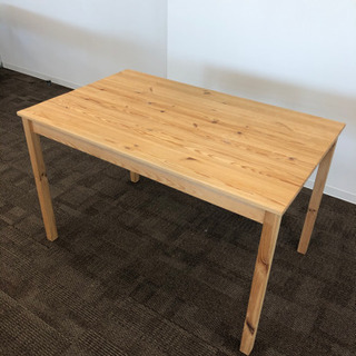 【ネット決済】IKEA ウッドテーブル　1台　⑥