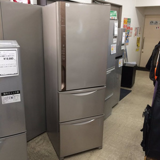 【送料込】HITACHI 冷蔵庫 R-K38JV 375L 2018年製 ○冷蔵庫 HITACHI (R-K38JV) 2018年製 375L