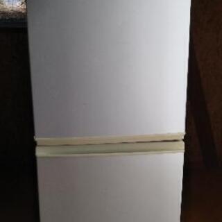 シャープ　ノンフロン冷凍冷蔵庫　SJ−14S−W