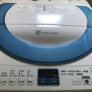 【ネット決済】SHARP 洗濯機　7.0kg