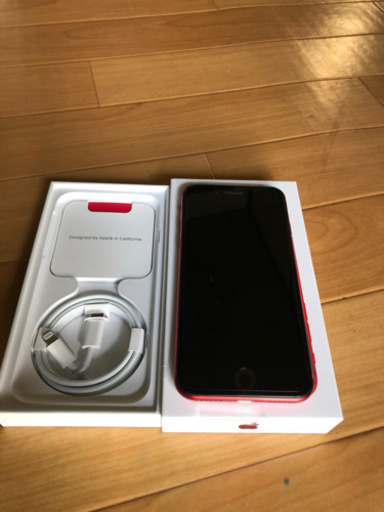 iphone SE 2 第2世代 64GB レッド超美品sim フーリ - 愛知県の携帯電話