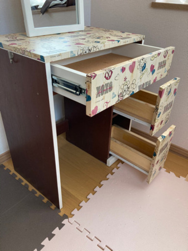 Diy ドレッサー あーにゃん 江別のドレッサーの中古あげます 譲ります ジモティーで不用品の処分