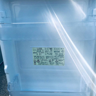  ①851番シャープ✨ノンフロン冷凍冷蔵庫✨SJ-D14A-W‼️ − 東京都
