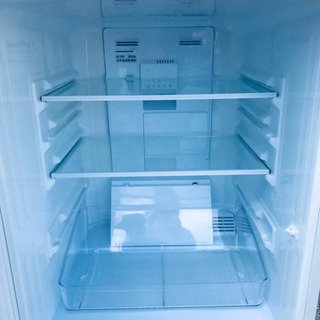 ①851番シャープ✨ノンフロン冷凍冷蔵庫✨SJ-D14A-W‼️ - 新宿区
