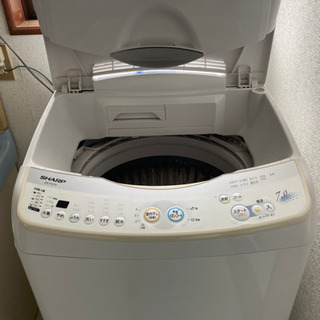 シャープ全自動電気洗濯機