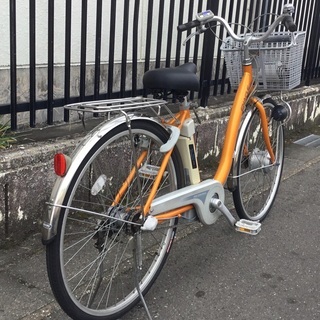 ＜動作＞サンヨー エナクル・26インチ電動アシスト自転車